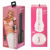 Kiiroo - Keon + Feel Nicolette Shea Stroker + Aqua-Qualitts-Gleitmittel 50 ml