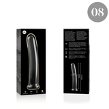 Nebula Series by Ibiza - Modell 8 Dildo Borosilikatglas Klar 14.5 cm-x-2 cm