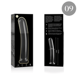 Nebula Series by Ibiza - Modell 9 Dildo Borosilikatglas Klar 15.5 cm-x-2.5 cm