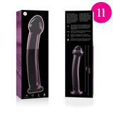 Nebula Series by Ibiza - Modell 11 Dildo Borosilikatglas Rosa 16 cm-x-3 cm