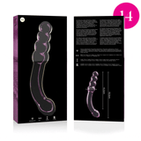 Nebula Series by Ibiza - Modell 14 Dildo Borosilikatglas Rosa 18.5 cm-x-3 cm