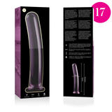 Nebula Series by Ibiza - Modell 17 Dildo Borosilikatglas Rosa 18.5 cm-x-3 cm