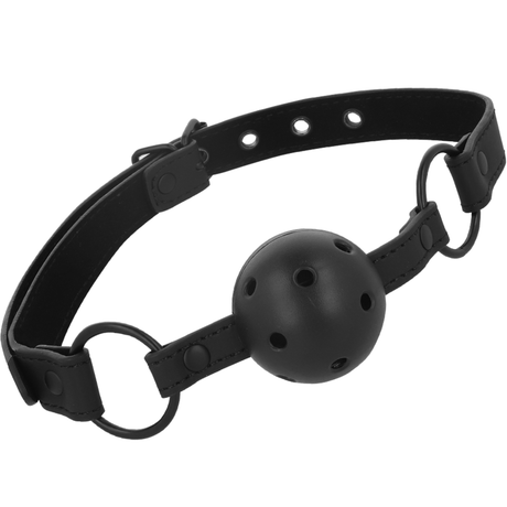 Knebel Ballknebel aus Veganem Leder.1