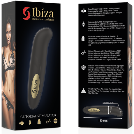 Sextoy Kliterstimulator USB-Ladegert 10 Vibrationsmodi Golden.4