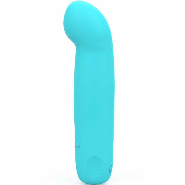 B Swish - Bcute Curve Infinite Klassischer Wiederaufladbarer Vibrator aus Blauem Silikon