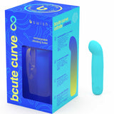 B Swish - Bcute Curve Infinite Classic Limited Edition Blauer Silikon-Vibrator
