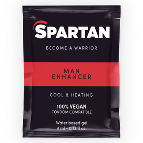 Spartan - Erektionsverbesserendes Gel mit Kalt-Heiss-Effekt 100 % Vegan 4 ml