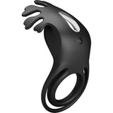 Pretty Love - Ruben Vibratorring 7 Vibrationen Schwarzes Silikon