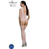 Passion - Eco Collection Bodystocking Eco Bs007 Weiss
