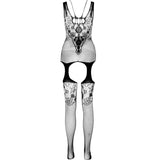 Passion - Eco Collection Bodystocking Eco Bs011 Weiss