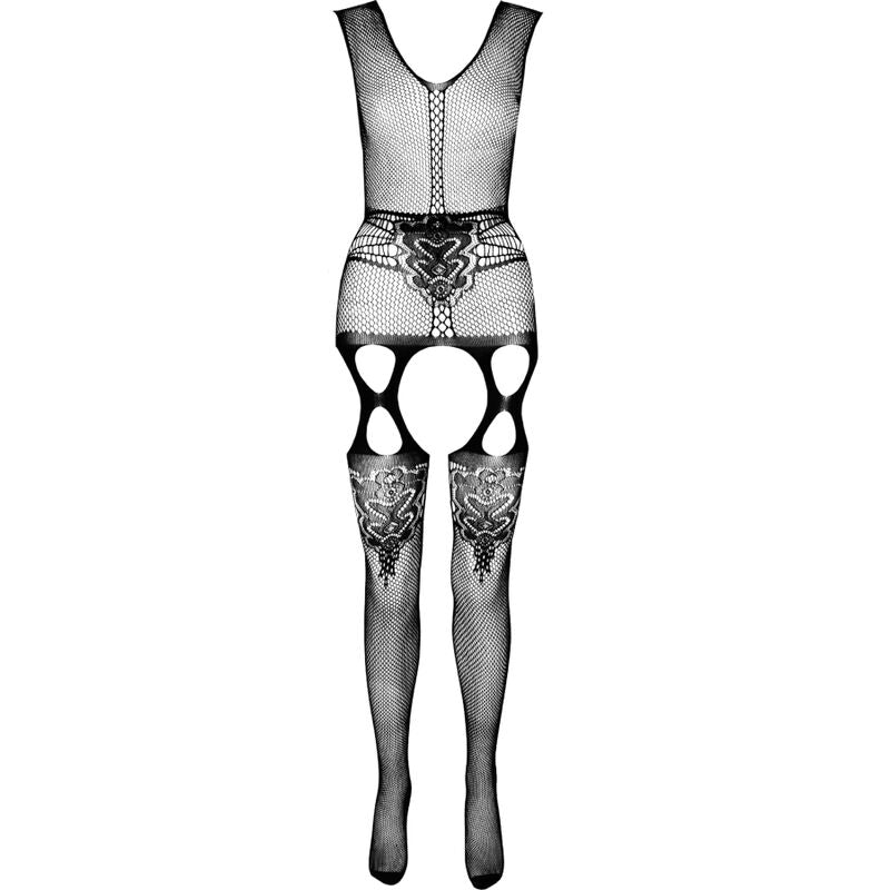 Passion - Eco Collection Bodystocking Eco Bs014 Schwarz
