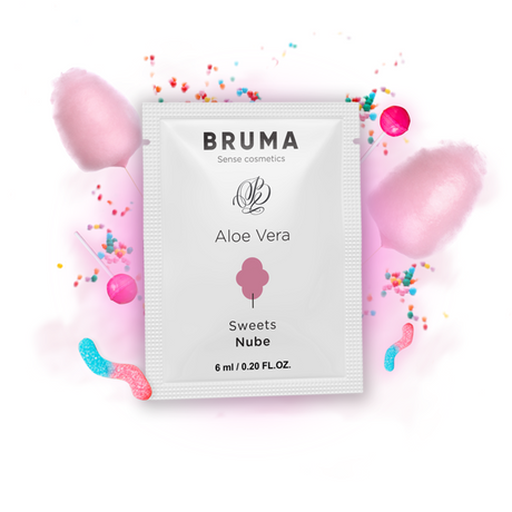 Bruma - Aloe Vera Gleitgel Zuckerwatte Geschmack 6 ml