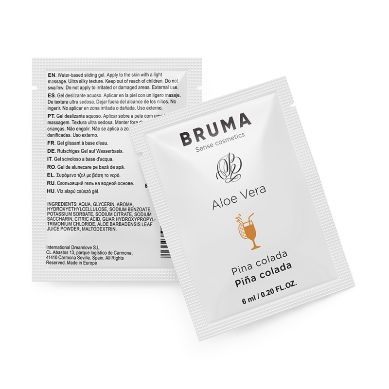 Bruma - Aloe Vera Gleitgel Pina Colada Geschmack 6 ml