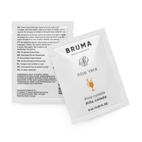 Bruma - Aloe Vera Gleitgel Pina Colada Geschmack 6 ml