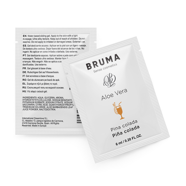 Bruma - Aloe Vera Gleitgel Pina Colada Geschmack 6 ml