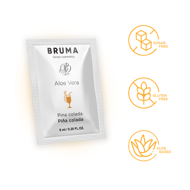 Bruma - Aloe Vera Gleitgel Pina Colada Geschmack 6 ml