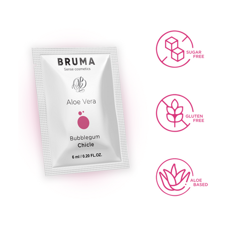 Bruma - Aloe Vera Gleitgel Bubblegum Geschmack 6 ml