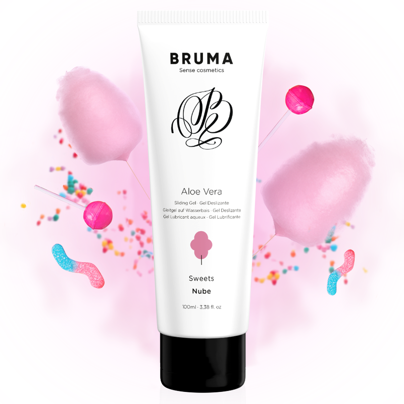 Bruma - Aloe Vera Gleitgel Zuckerwatte Geschmack 100 ml