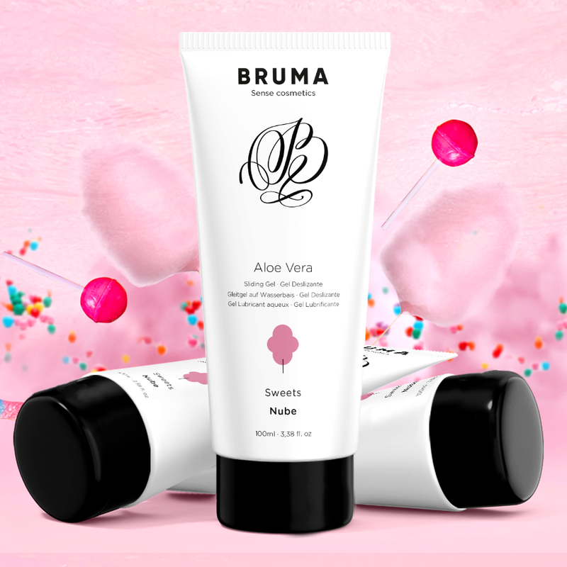 Bruma - Aloe Vera Gleitgel Zuckerwatte Geschmack 100 ml