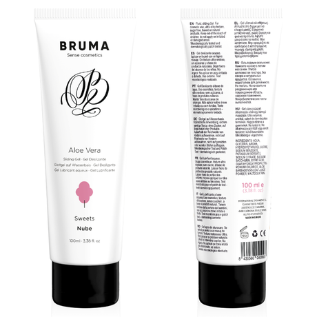 Bruma - Aloe Vera Gleitgel Zuckerwatte Geschmack 100 ml