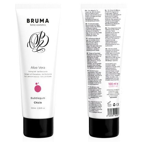Bruma - Aloe Vera Gleitgel Bubblegum Geschmack 100 ml