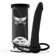 Mythology - Cobi Onyx Anal Dildo mit Schwanz- und Hodenring 13 cm Silikon