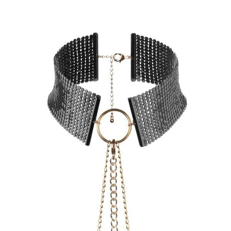 Bijoux - Désir Métallique Schwarze Metallic-Halskette