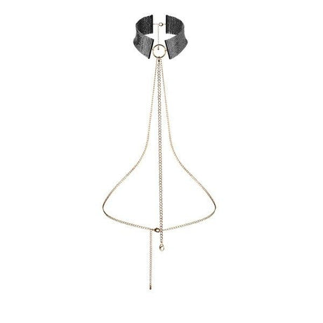 Bijoux - Désir Métallique Schwarze Metallic-Halskette