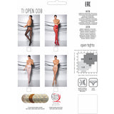 Passion - Tiopen 008 Schwarze Strumpfhose 3/4 30 den