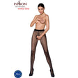 Passion - Tiopen 009 Schwarze Strumpfhose 1/2 20 den