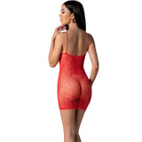 Passion - Bs096 Roter Bodystocking, Eine Grösse