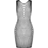Passion - Bs097 Schwarzer Bodystocking, Eine Grösse