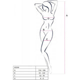 Passion - Bs098 Schwarzer Bodystocking, Eine Grösse