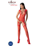 Passion - Bs099 Roter Bodystocking, Eine Grösse