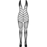 Passion - Bs100 Bodystocking Schwarz Eine Grösse