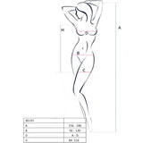 Passion - Bs101 Bodystocking Schwarz Eine Grösse
