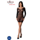 Passion - Bs101 Bodystocking Schwarz Eine Grösse