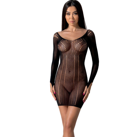 Passion - Bs101 Bodystocking Schwarz Eine Grösse