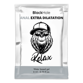 Black Hole - Wasserbasiertes Gel Extra Dilatation 6 ml Einzeldosis