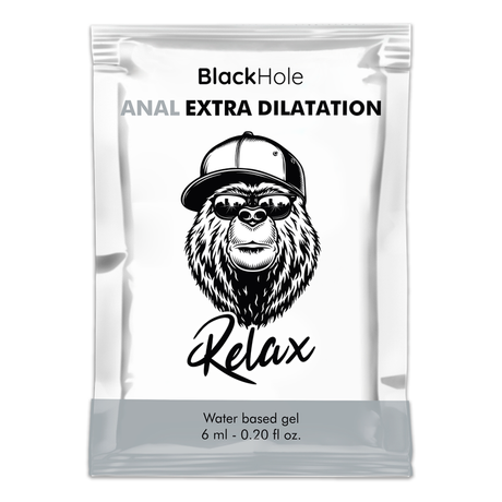 Black Hole - Wasserbasiertes Gel Extra Dilatation 6 ml Einzeldosis