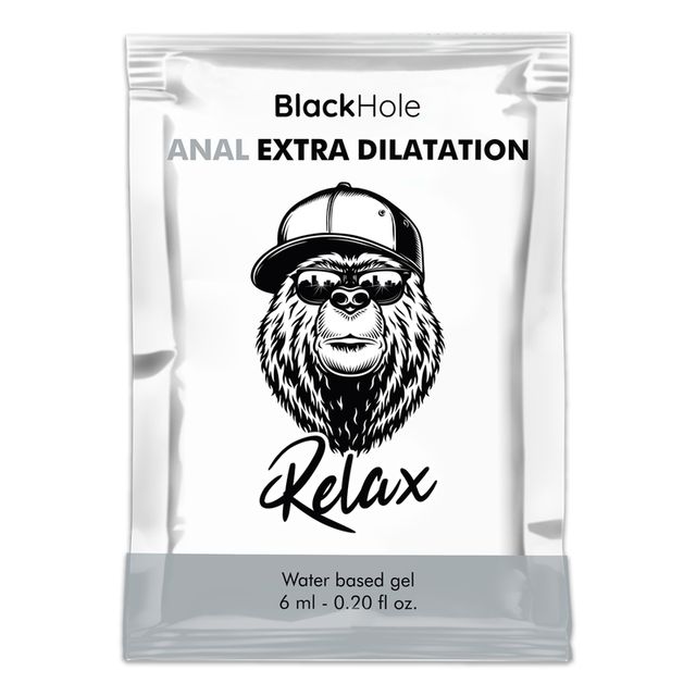 Black Hole - Wasserbasiertes Gel Extra Dilatation 6 ml Einzeldosis