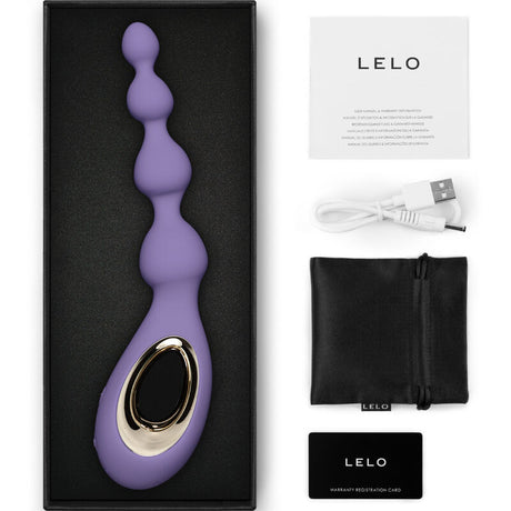 Analkette Soraya Beads Violet Anal Massager.2