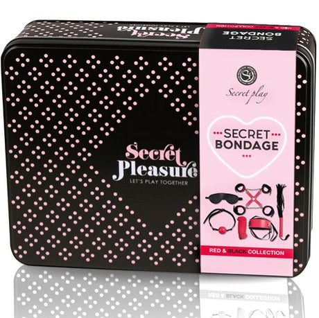 Sextoy Secretplay BDSM Set 6 Pcs Stucke Collection Schwarz