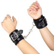Secretplay - Schwarze Bondage-Handschellen BDSM-Kollektion