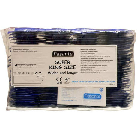Pasante - Kondome Grösse Super King Beutel 144 Einheiten