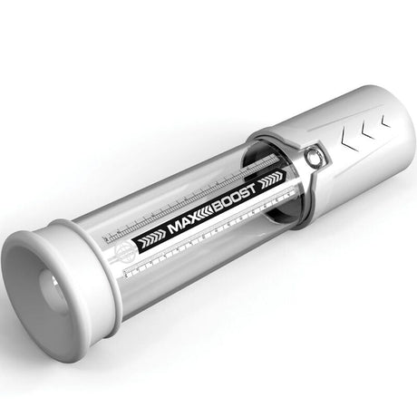 Penispumpe Max Boost Weiss Weiß 19,1 x 8,3 cm.2