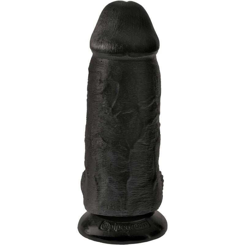King Cock - Polliger Realistischer Penis 23 cm Schwarz