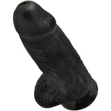 King Cock - Polliger Realistischer Penis 23 cm Schwarz