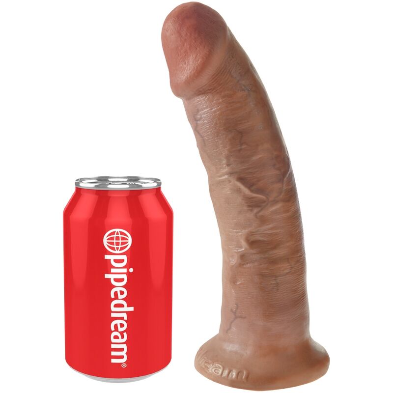 King Cock - Realistischer Penis 21.7 cm Karamell