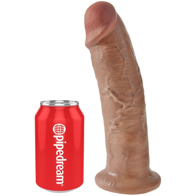 King Cock - Realistischer Penis 24 cm Karamell